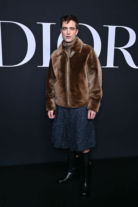 yves saint laurent robert pattinson|Dior Men Fall 2023 Menswear Collection .